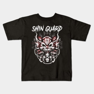 shin guard and the dark fox Kids T-Shirt